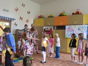 Rozloučení s předškoláky, ukončení školního roku